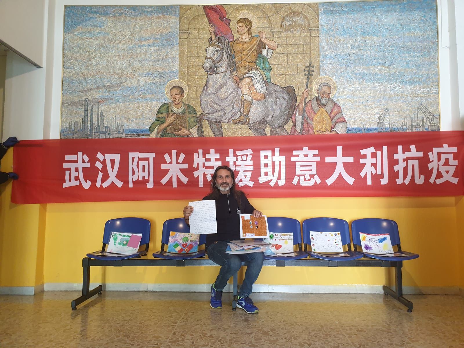 Solidarietà dalla Cina, arrivate a Porto Torres 15mila mascherine