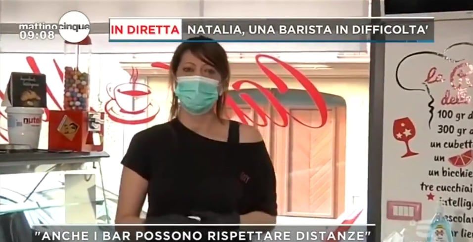 Barista di Monserrato in lacrime, parte raccolta fondi: “Grazie a due medici della Campania”
