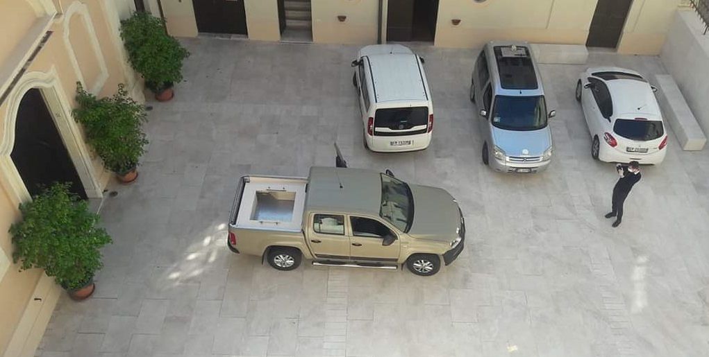 Cagliari, ecco il pick up militare che porterà Sant’Efisio a Nora