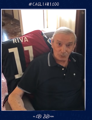 Gigi Riva per i cento anni del Cagliari: “Se vi servo, mi rimetto la maglia” – Video