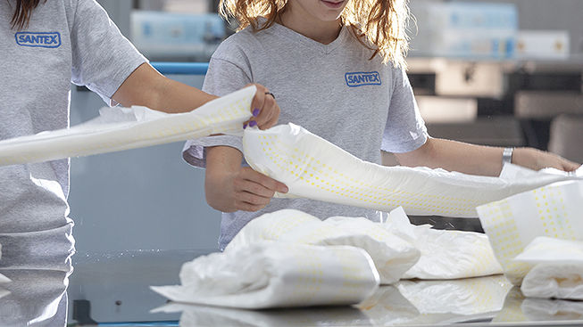 Anche in questo difficile momento di emergenza sanitaria, l’azienda Santex garantisce la fornitura degli ausili assorbenti agli aventi diritto