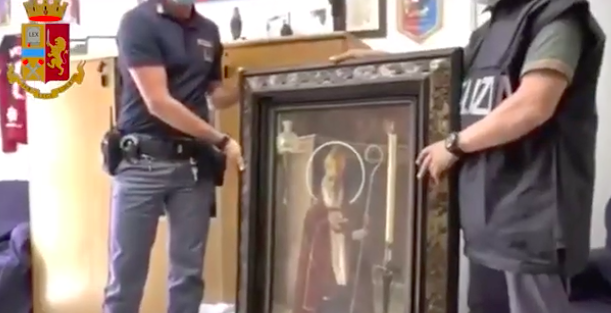 Bosniaco fermato per ricettazione: ha tentato di vendere due quadri antichi della chiesa di S.Avendrace