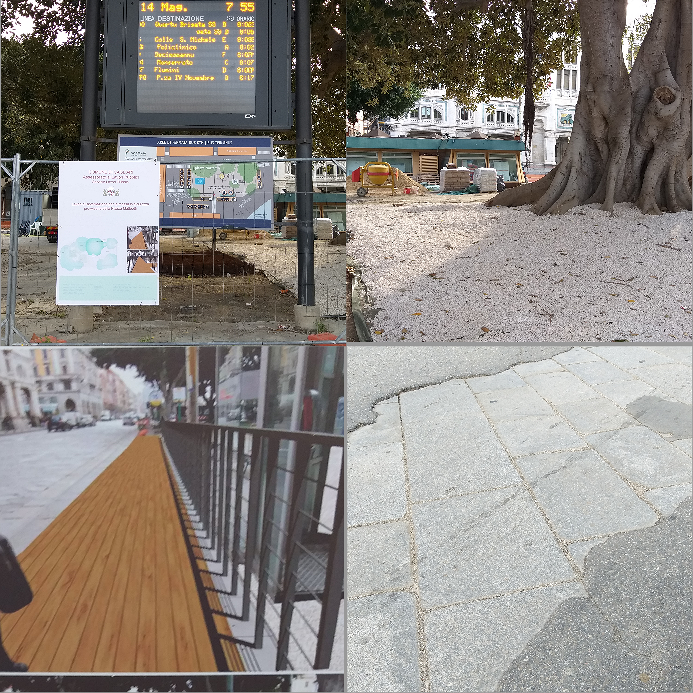 Che bella la nuova piazza Matteotti, dopo decenni di degrado con le passerelle tutte in legno