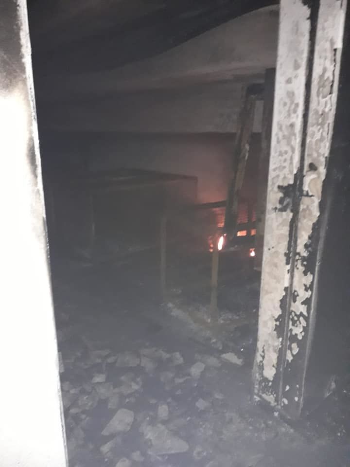 Rabbia per la palestra bruciata a Pirri: “Era un gioiellino, questo è stato un atto miserabile”