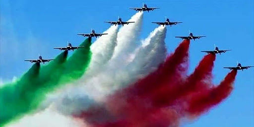 Festa della Repubblica, anche a Cagliari le acrobazie delle frecce tricolori