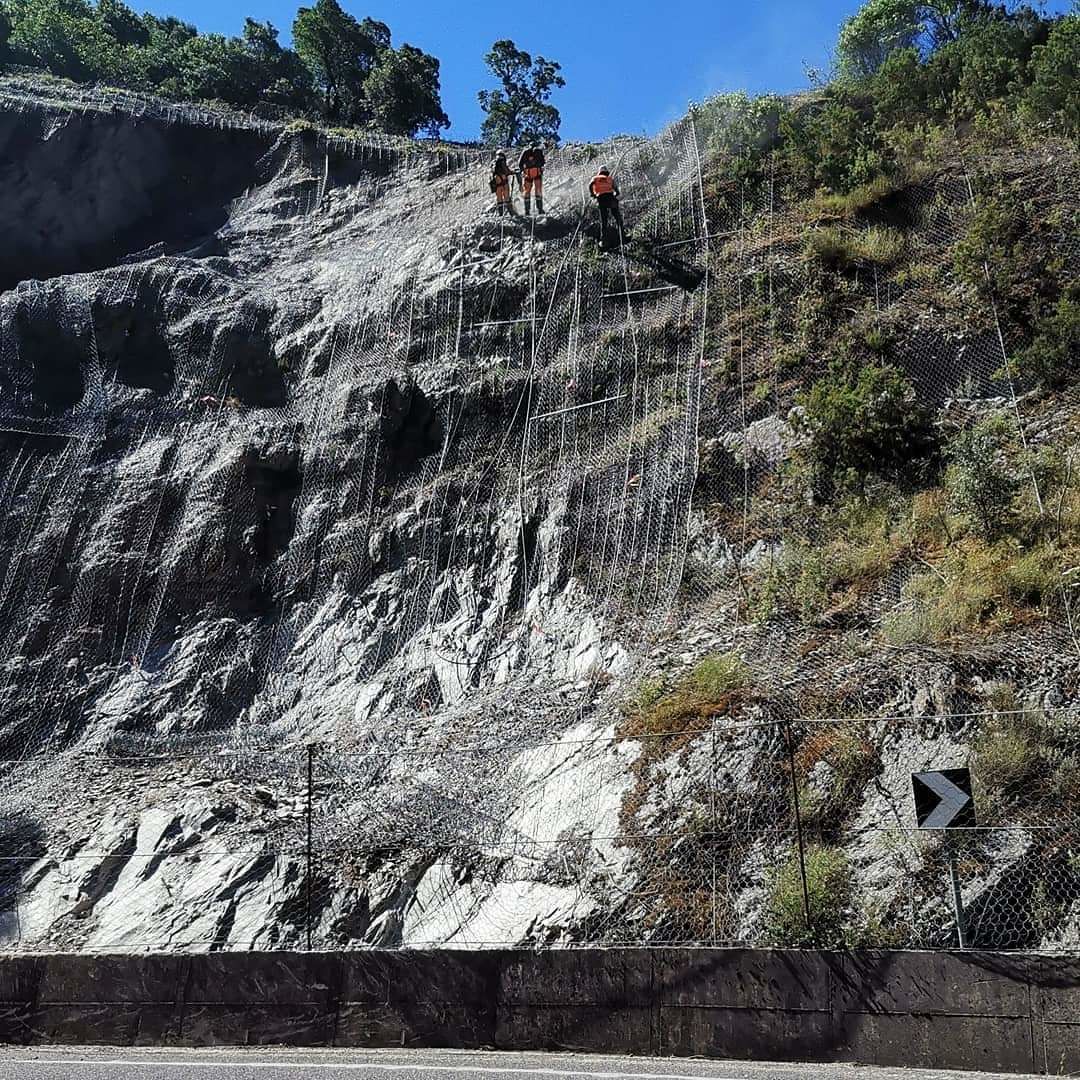 Frana ad Esterzili, interventi urgenti lungo la Sp 114