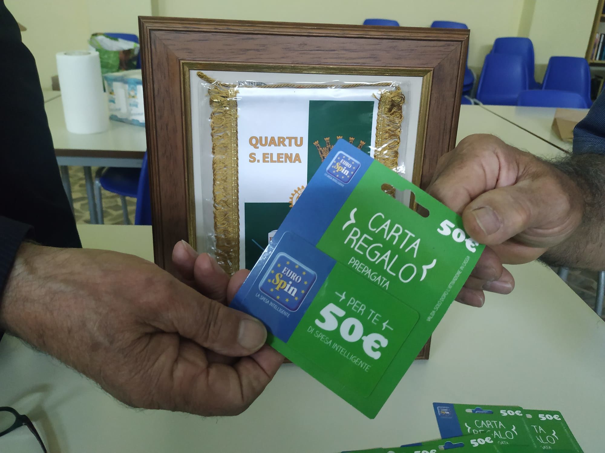 Quartu, il bel gesto del Rotary: donati mille buoni spesa alimentare da 50 euro per le famiglie in crisi