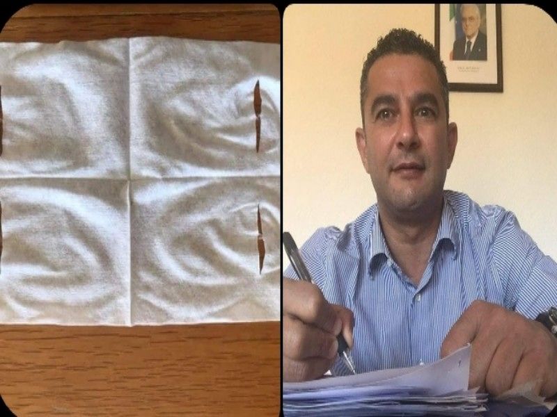 Settimo, l’ira del sindaco: “Mascherine della Protezione Civile di bassa qualità, non le darò ai cittadini”