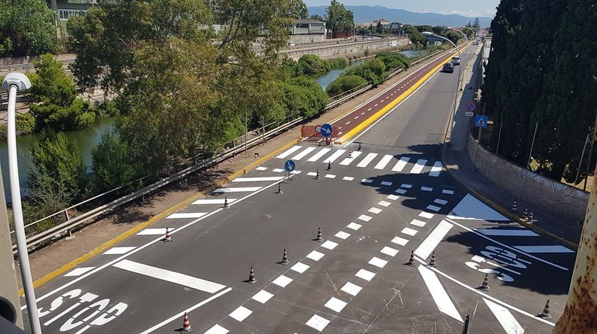 Cagliari, “Pista ciclabile pericolosissima a La Palma. Al primo incidente denunciamo tutti”