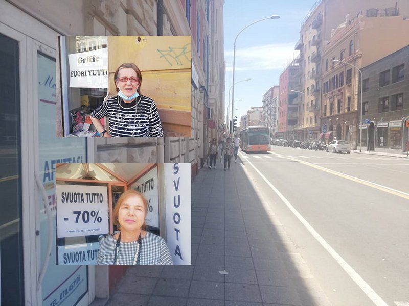 Cagliari, in centro virus e crisi fanno nuove vittime: addio a due storici negozi