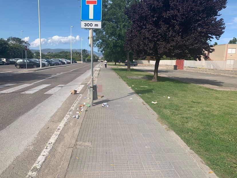 Parco di Terramaini: “I caddozzi sporcano, ecco il biglietto da visita: poi nessuno ripulisce i rifiuti”