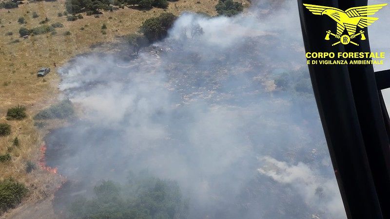 Incendi in Sardegna, roghi a Carbonia e Dolianova: frutteti in cenere a Serdiana