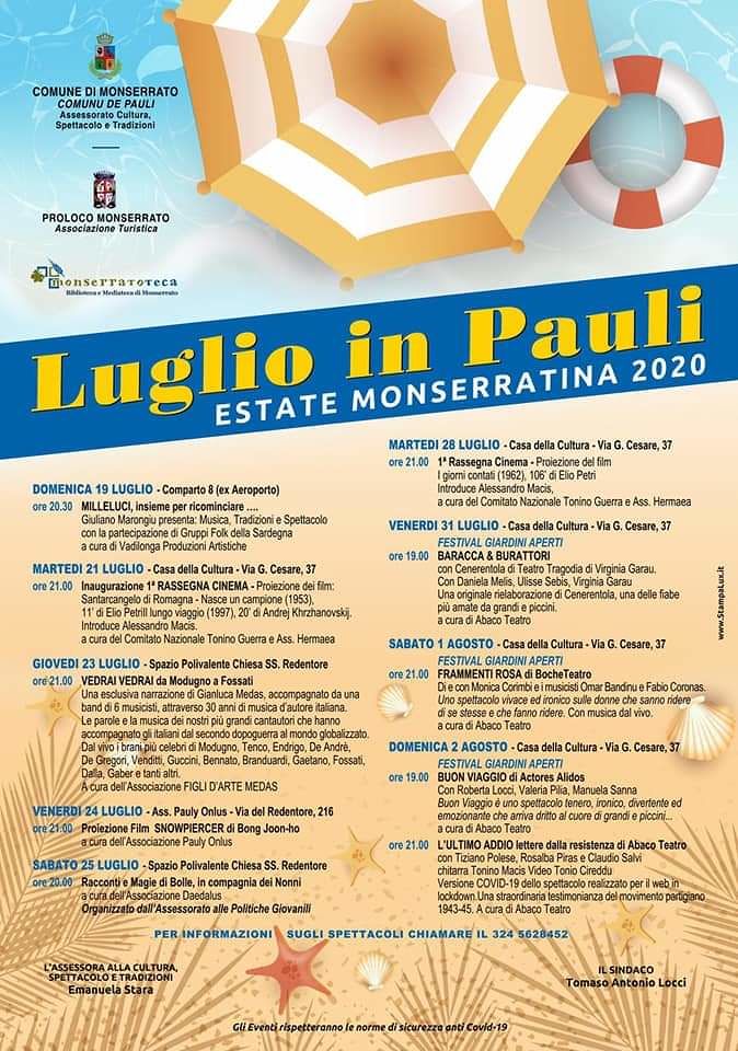 Monserrato, presentato il programma completo degli eventi dell’estate