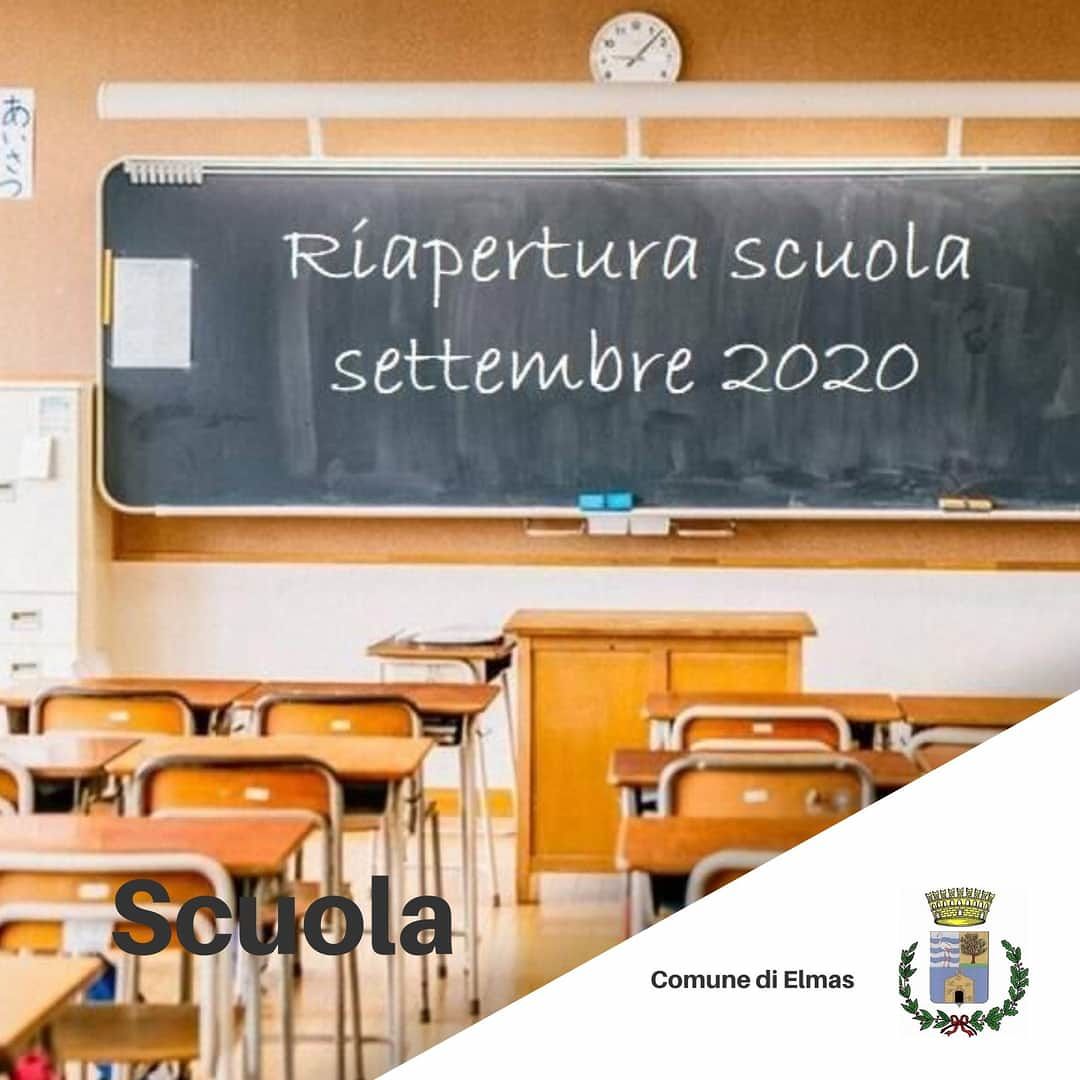 Elmas, buone notizie per la riapertura delle scuole a settembre