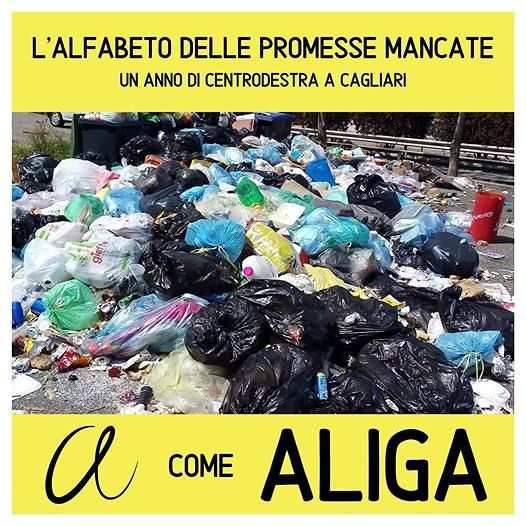 “Ecco le mancate promesse di Truzzu a Cagliari, la prima è l’Aliga: Cagliari molto più sporca”