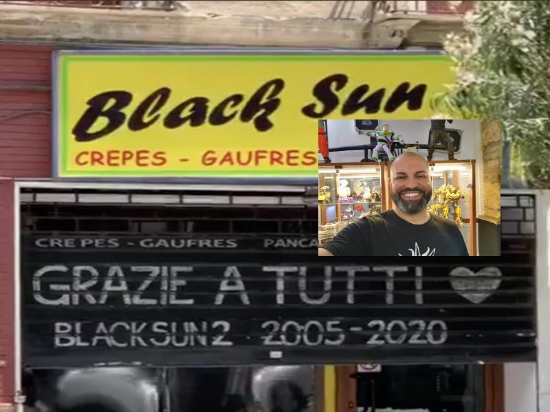 Cagliari, addio alla creperia di via Sonnino: dopo 15 anni chiude “Black Sun 2”