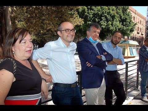 Conclusa la messa in sicurezza di piazza Matteotti, Truzzu: “Ora non è più un dormitorio”