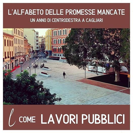 “Lavori pubblici bloccati a Cagliari: niente progetti e cantieri al palo”