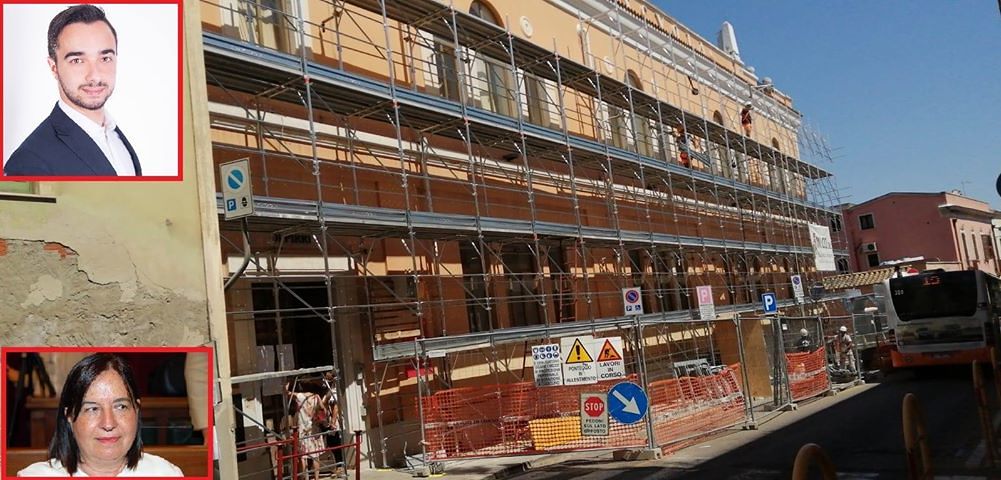 Pirri, nuovo look per la Municipalità: ecco come cambia faccia lo stabile di via Riva Villasanta