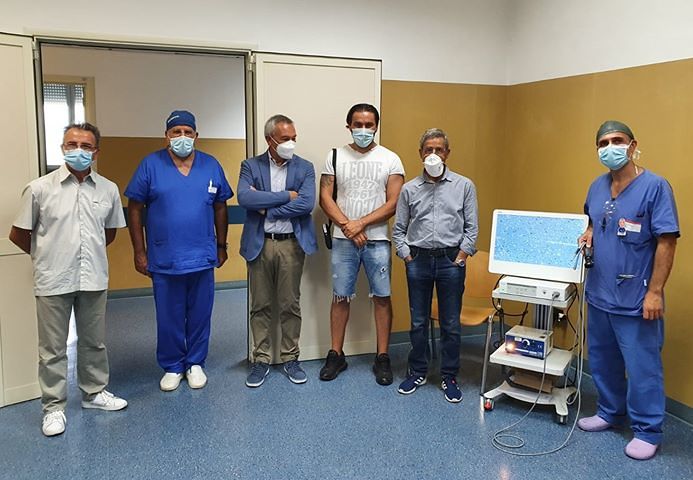 Il grazie di cuore degli operai del Tecnocasic: oltre 11mila euro per l’endoscopio dell’ospedale