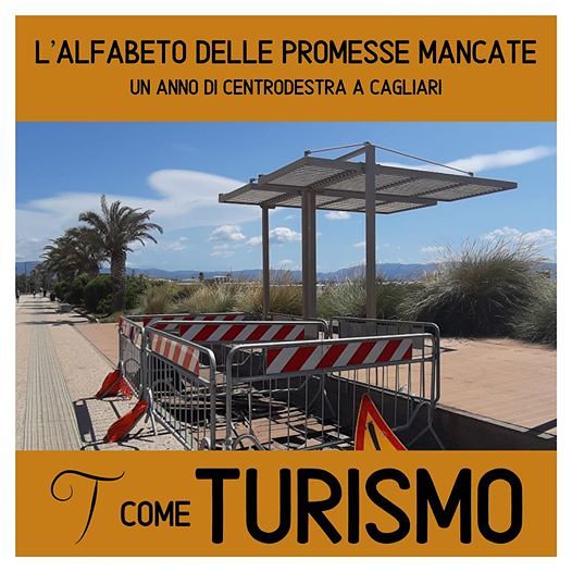 Cagliari, “Truzzu disastro sul turismo. Zero promozione e città invasa da rifiuti e transenne”