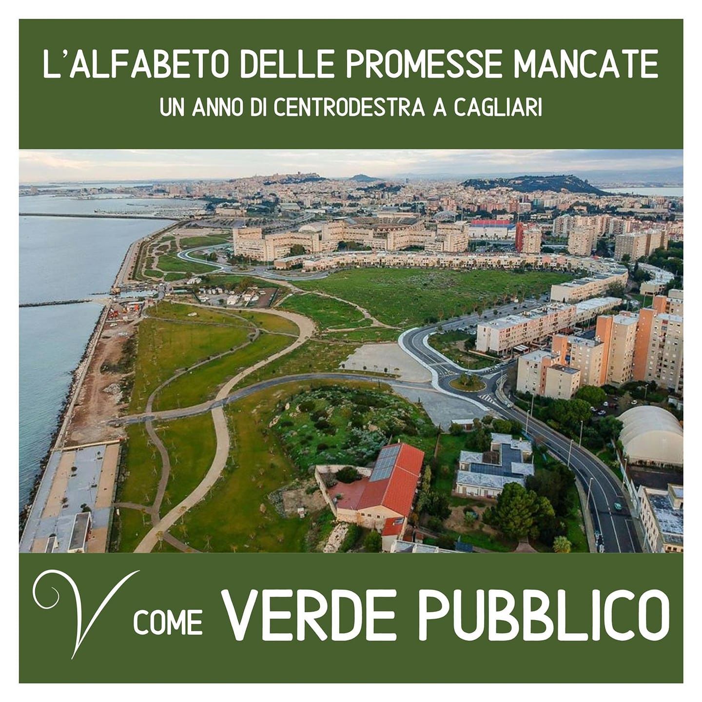 “Truzzu, a Cagliari nuovi parchi bloccati e giardini e piazze abbandonati”