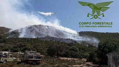 La Sardegna continua a bruciare: oggi ventidue incendi