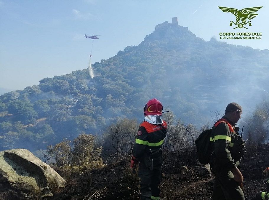 Boschi in cenere in Sardegna, oggi 26 incendi: fiamme a Iglesias, Sant’Antioco e Mandas