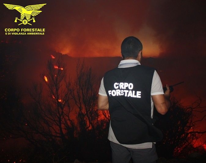 Incendio a Paulilatino, si alzano in volo un elicottero e due canadair