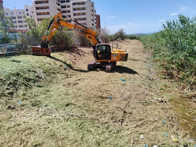 Quartu Sant’Elena, intervento di sfalcio nel Rio Is Cungiaus: “Operazione sicurezza”