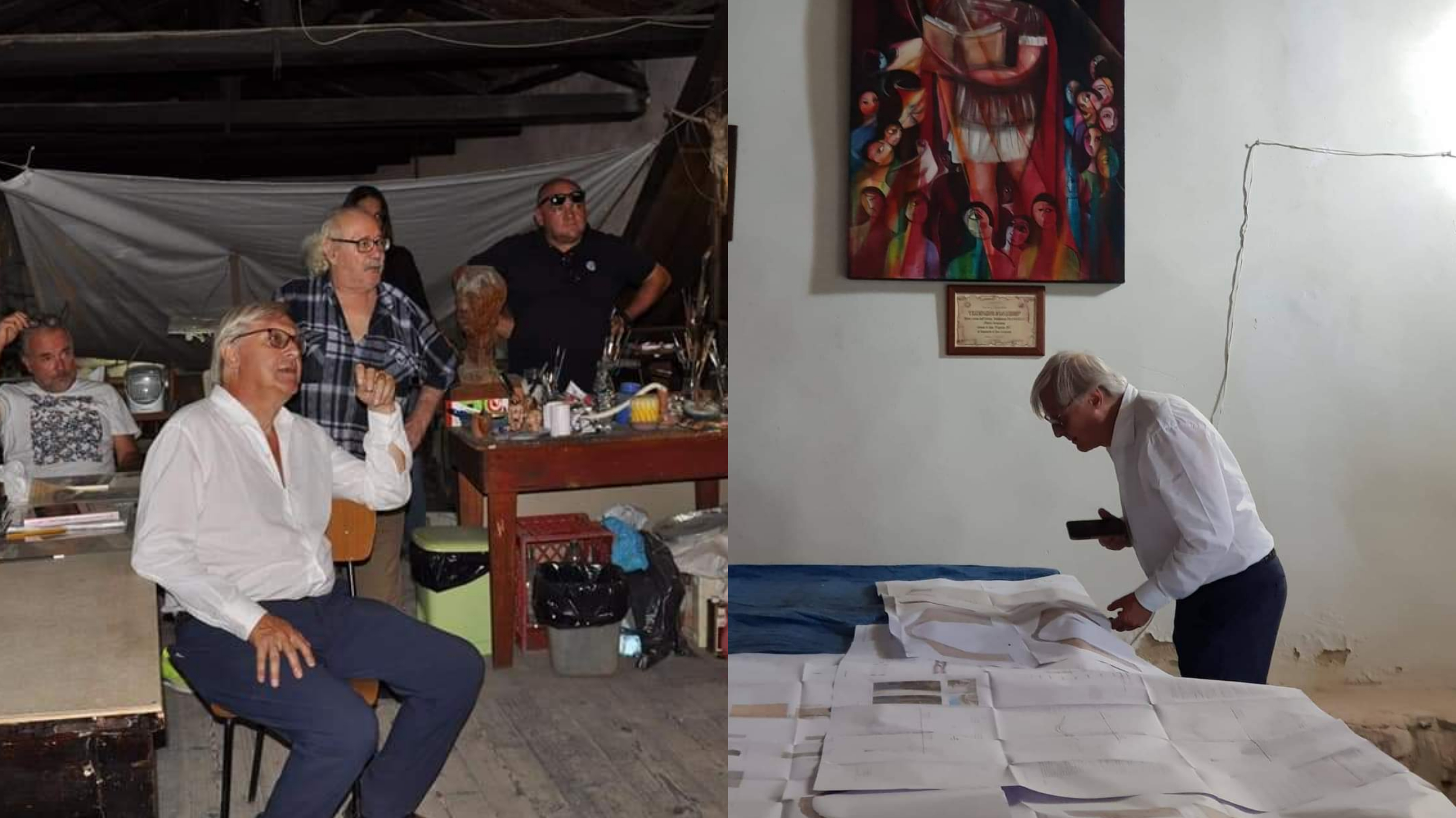 Continuano le visite di Vittorio Sgarbi: il critico d’arte ieri a Selargius e Monserrato