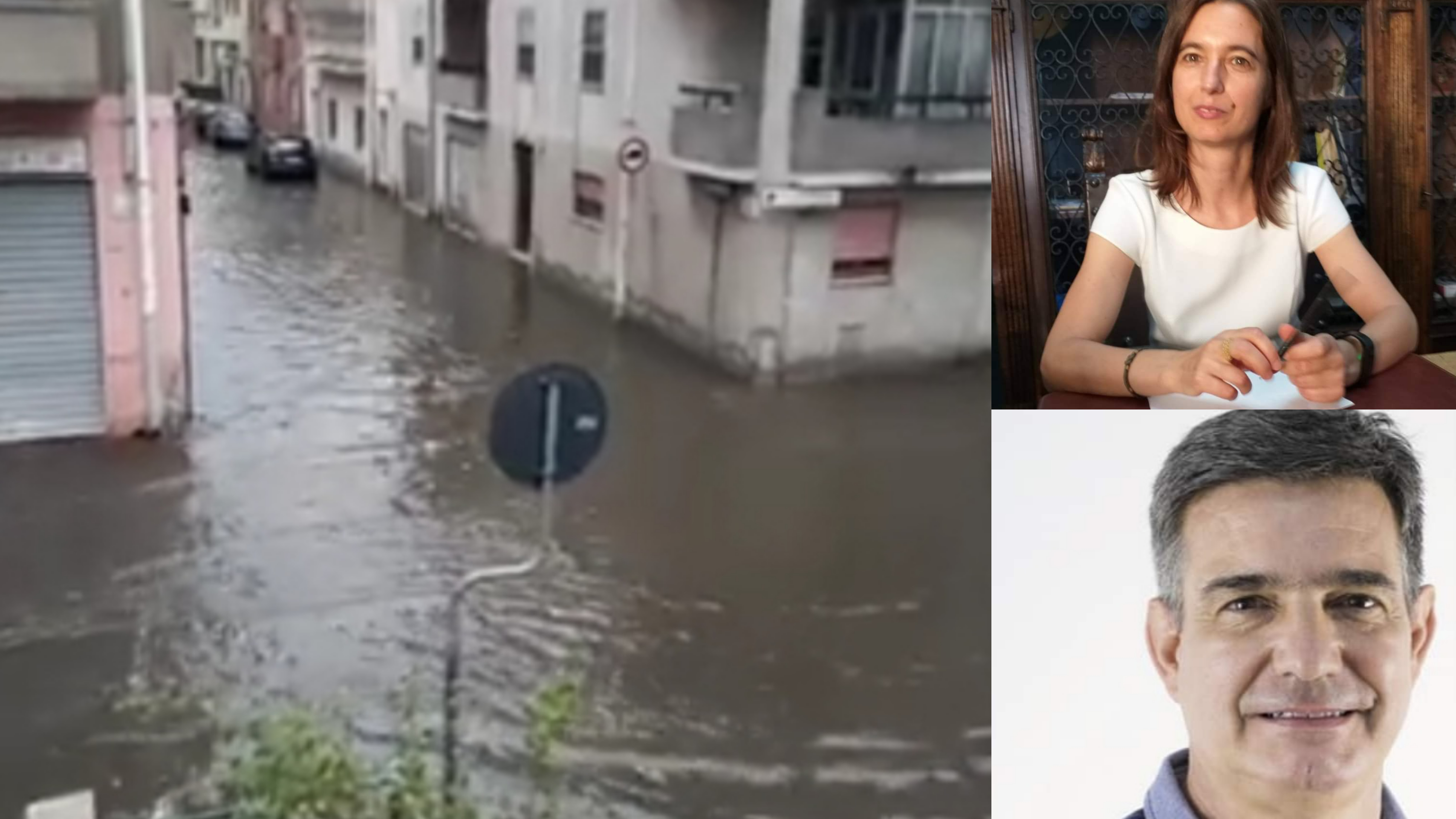 Quartu, basta un intenso temporale per bloccare strade e traffico: “Condotte tutte da ristrutturare”