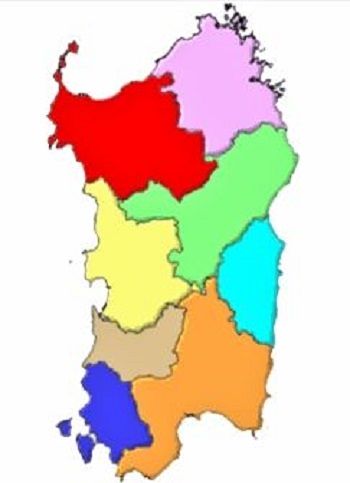 Cambia la cartina geografica in Sardegna: ecco 6 province più 2 città metropolitane