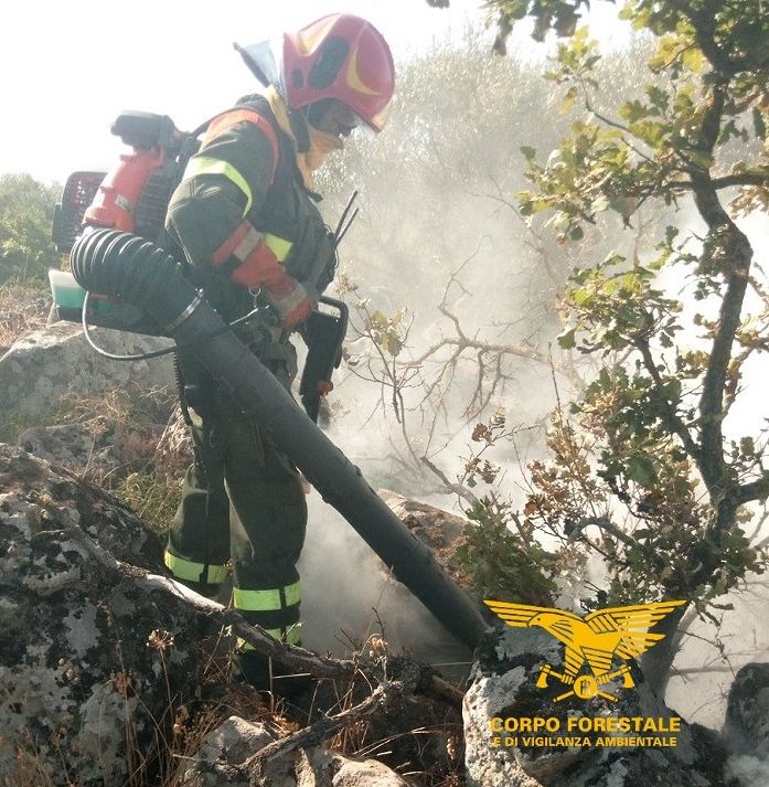 Bruciano anche le campagne di Nurri, un elicottero sta intervenendo dalla base di Villasalto