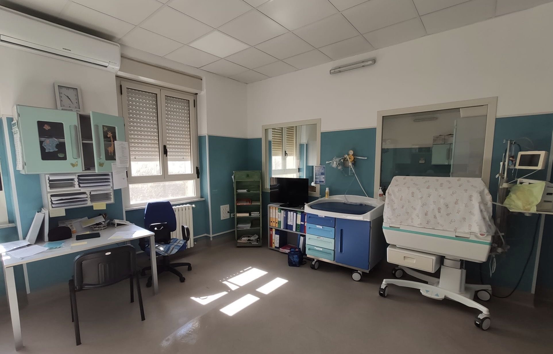 Più comfort per bambini, genitori e operatori: rinnovato il Nido all’ospedale di San Gavino Monreale