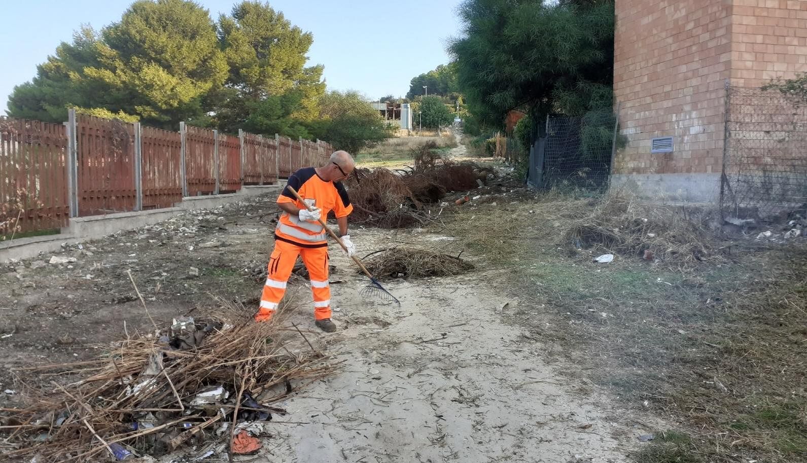 Cagliari, bonificata la discaria a cielo aperto tra via Cinquini e via Sebariu