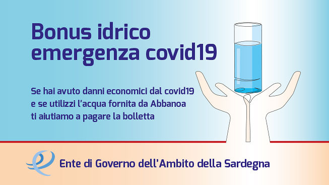 Bonus idrico emergenza Covid-19