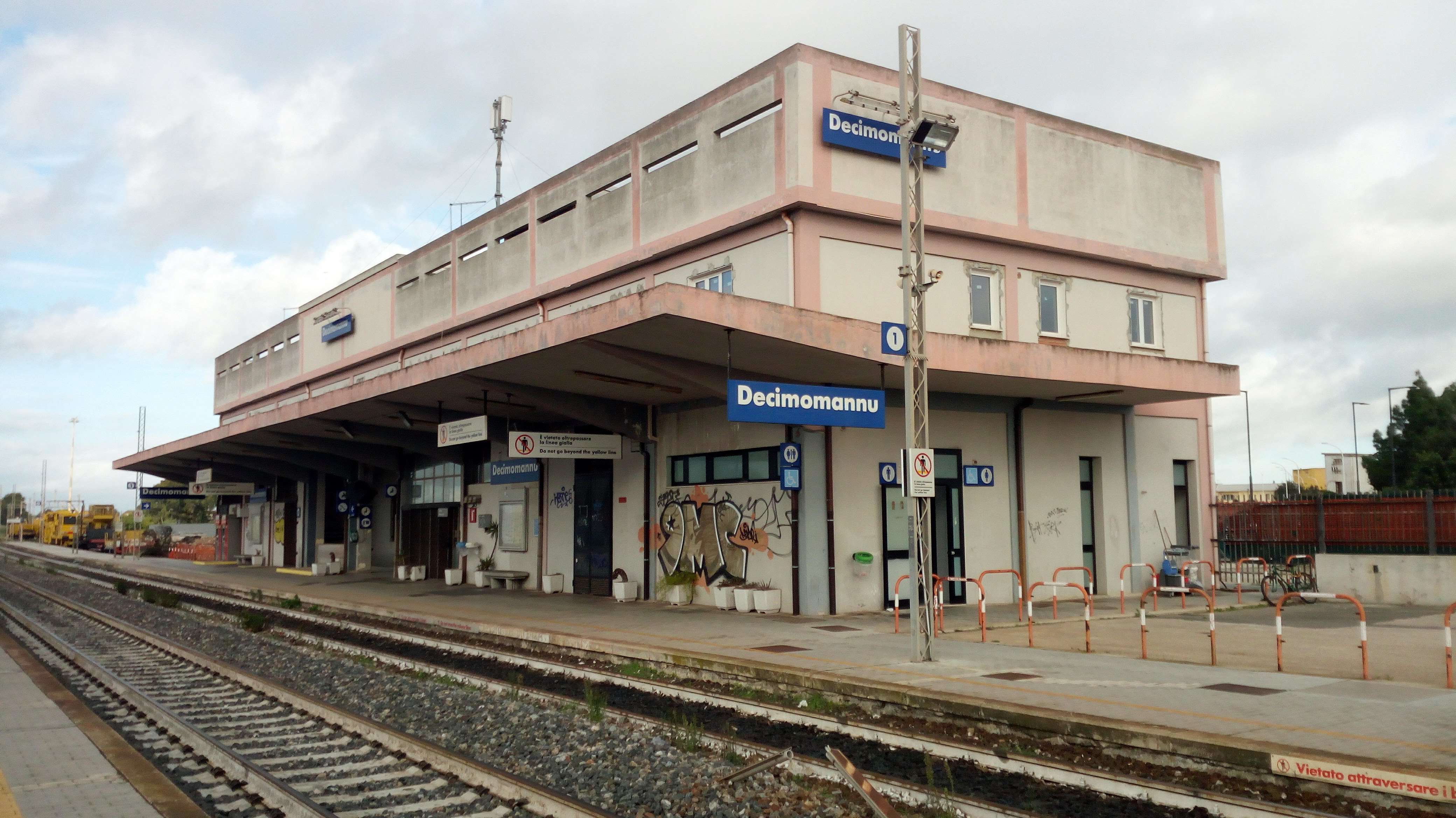 Decimomannu, nuovo look per la stazione ferroviaria: via ai lavori da domenica