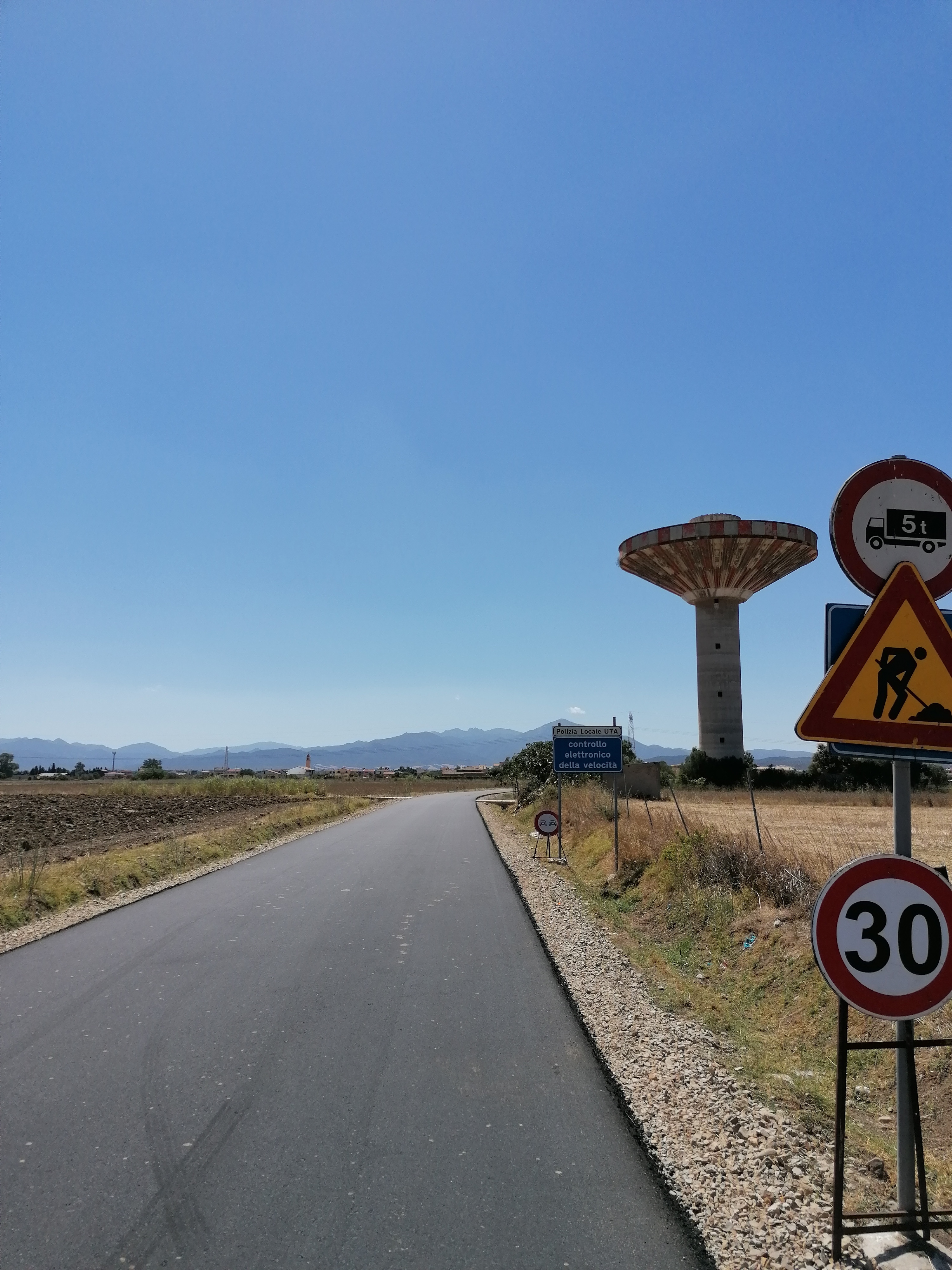 Ultimato a Uta il terzo lotto dei lavori di ripristino della Via Montegranatico, collegherà Decimo e Assemini