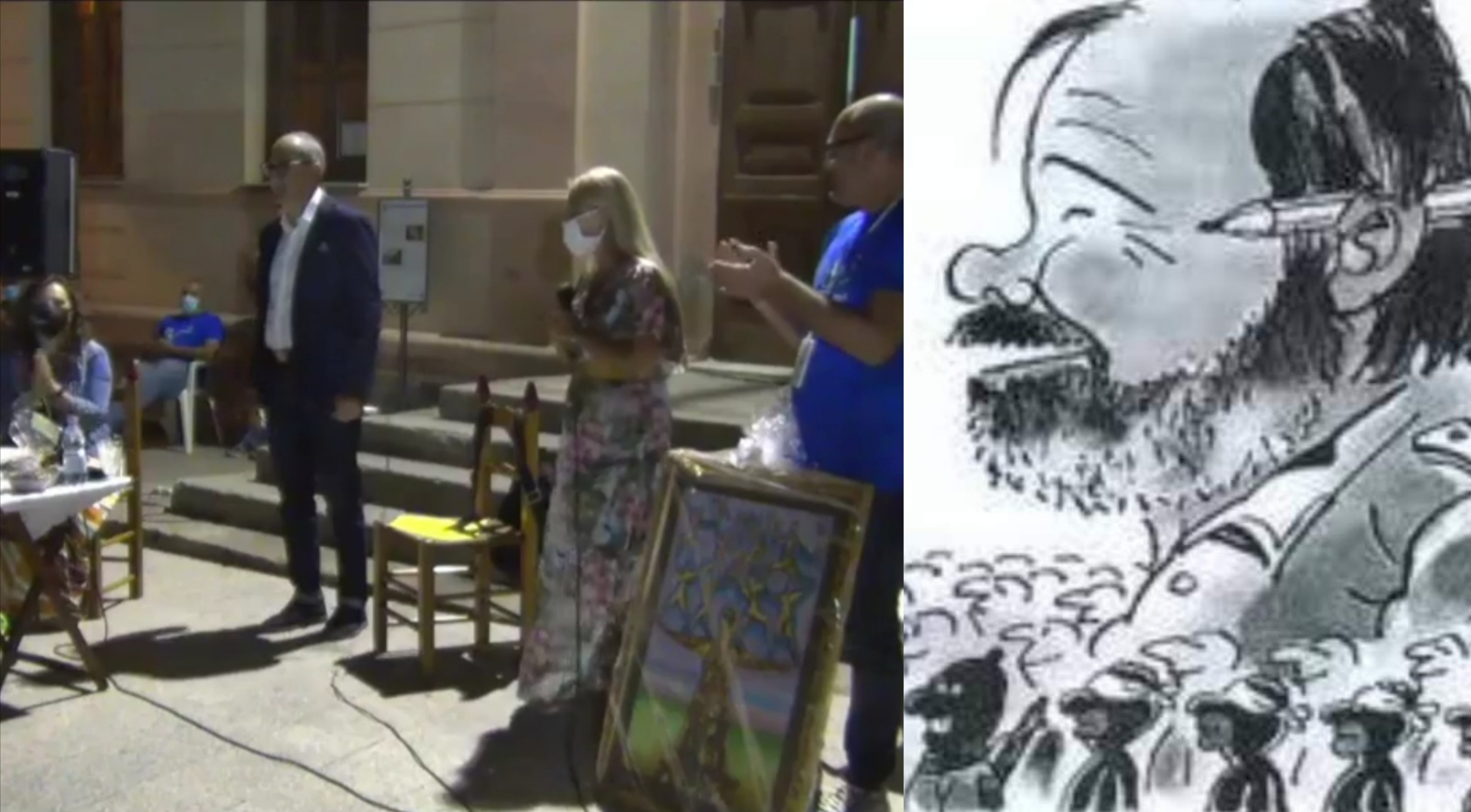 Serramanna, consegnato il premio “Franco Putzolu” allo scrittore Francesco Abate