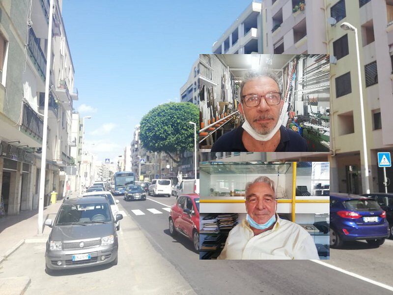 Cagliari, l’ira dei negozianti di viale Sant’Avendrace: “Pista ciclabile? Qui lottiamo per trovare un parcheggio”