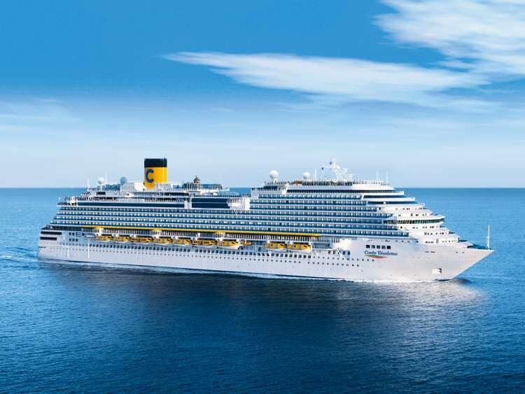 A Cagliari tornano le crociere dopo il lockdown, centinaia di turisti italiani sulla Costa Diadema