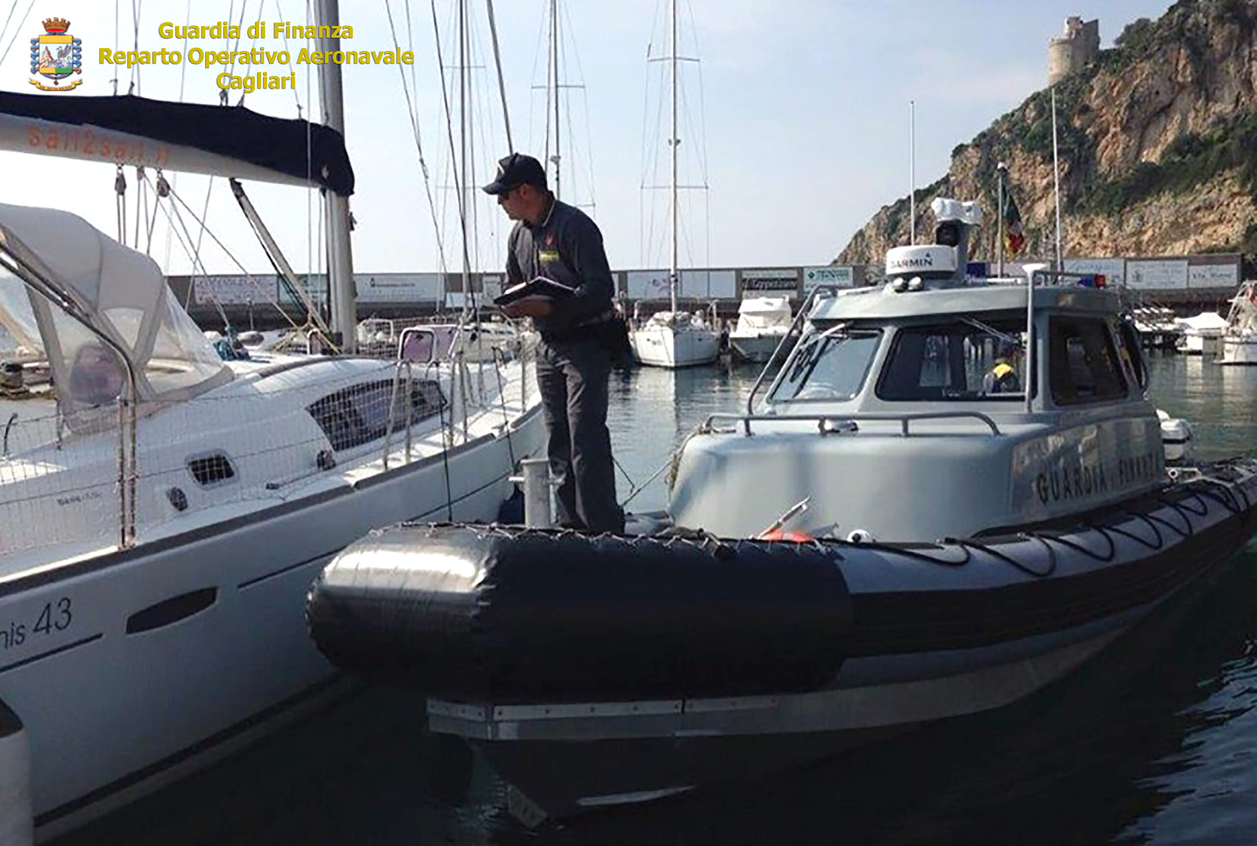 Yacht e barche a vela di lusso sconosciuti al fisco, maxi operazione della Finanza ad Alghero
