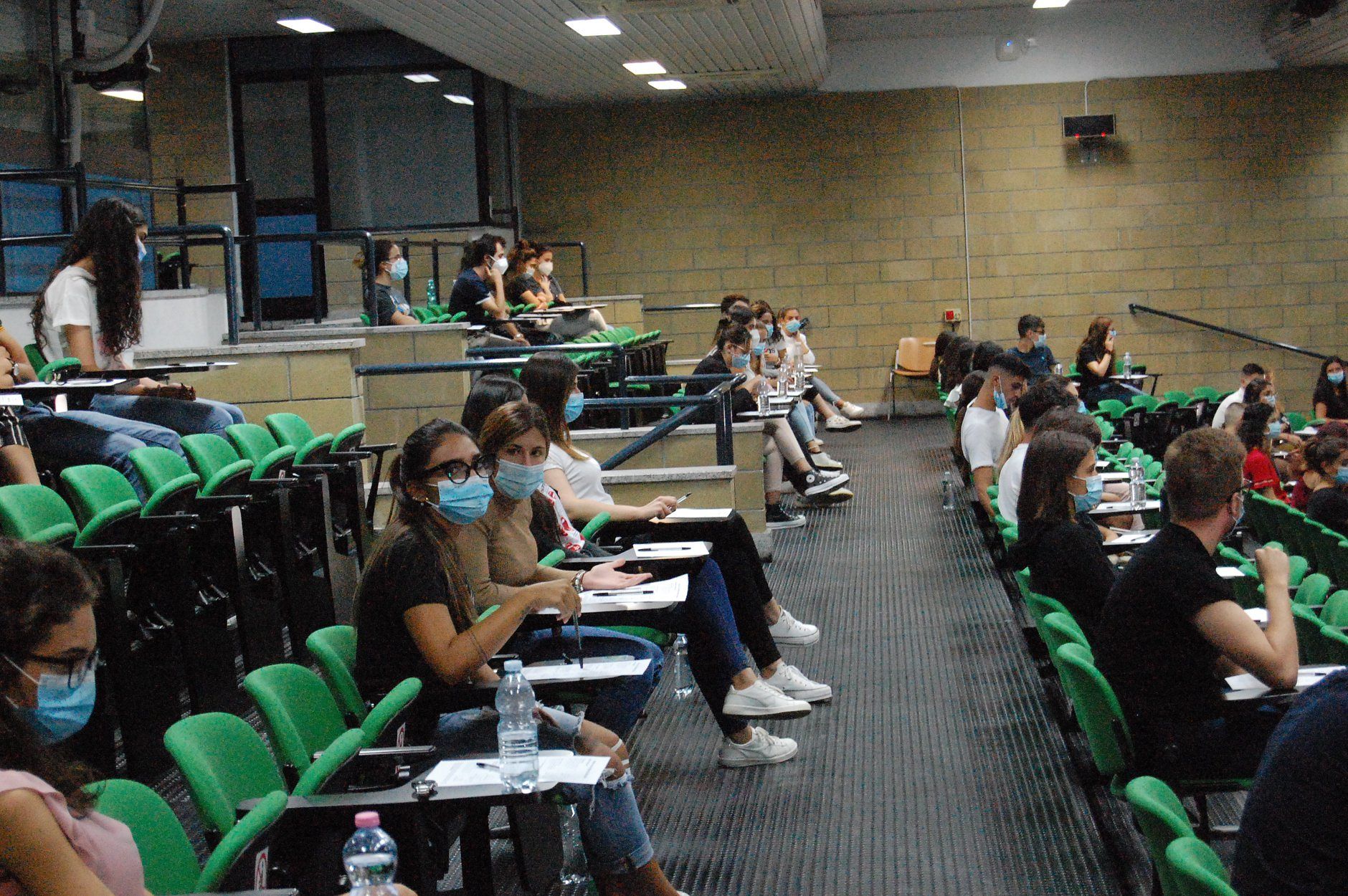 Mille studenti con mascherine e distanziamento, a Monserrato test per l’accesso a Medicina e Odontoiatria