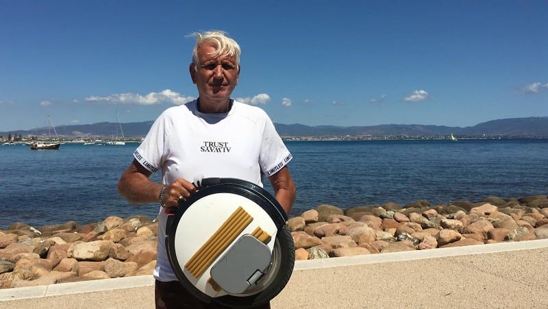 Cagliari, sorpreso sul monoruota elettrico al Poetto: “Settanta euro di multa”