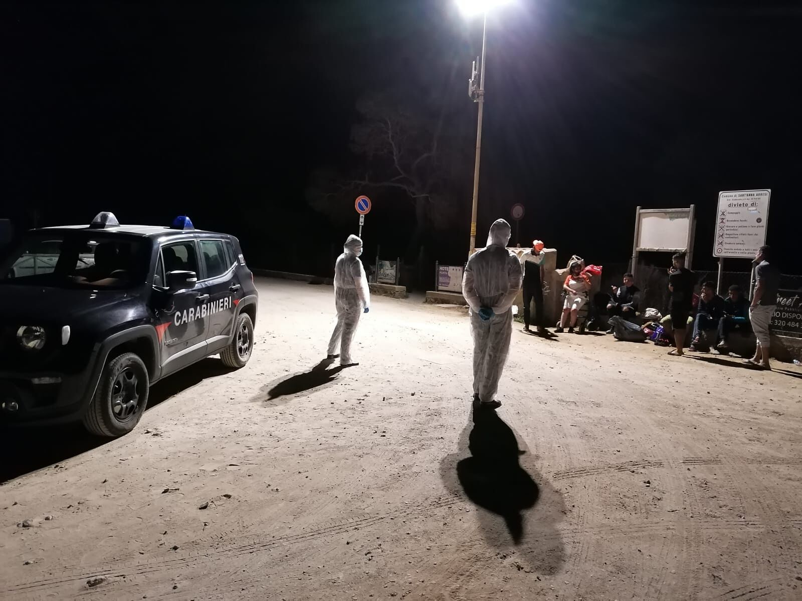 Teulada, 8 migranti soccorsi nella notte e trasportati a Sant’Antioco