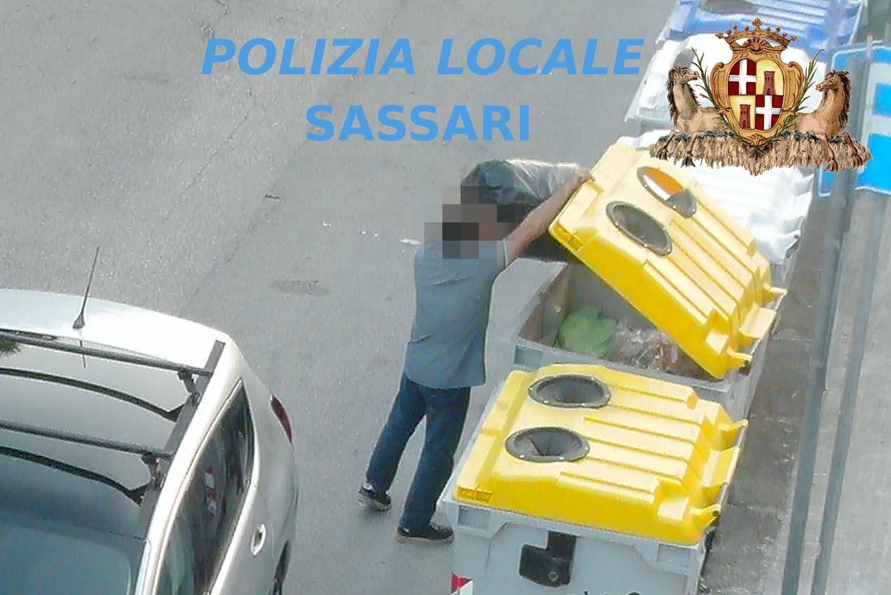 Rifiuti abbandonati: a Sassari sanzionate 34 persone, quasi tutte di altri comuni