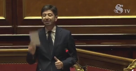 Coronavirus, il Ministro Speranza: “L’Italia sta meglio ma non illudiamoci”