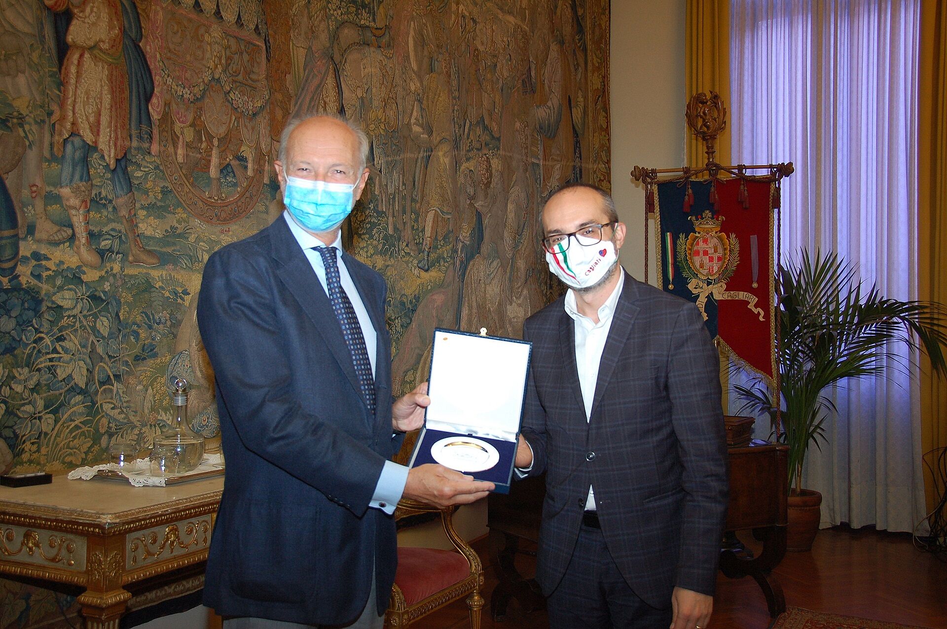 Cagliari, il questore uscente Pierluigi D’Angelo al sindaco: “Darò il mio contributo alla città”