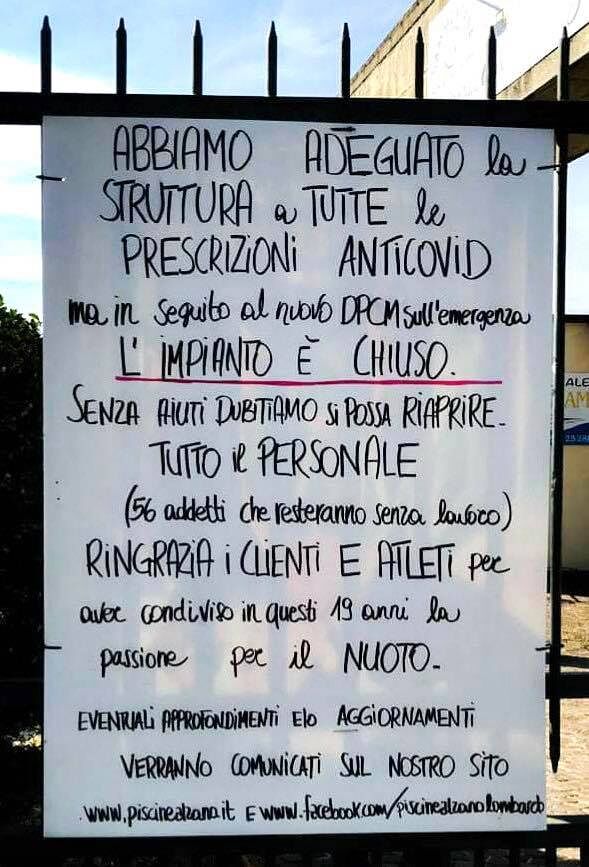 La rabbia in palestre e piscine italiane: “Ci chiudete dopo che ci siamo adeguati ai protocolli? E la salute di chi fa sport?”